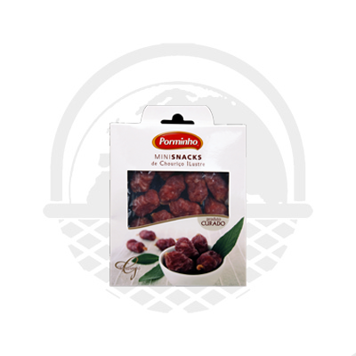 MINI SNACKS SAUCISSON PORMINHO ILUSTRE 100G - Panier du Monde - Produits portugais,antillais,espagnols,américains en ligne