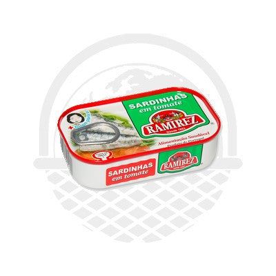 Sardines Tomates RAMIREZ 125G - Panier du Monde - Produits portugais,antillais,espagnols,américains en ligne