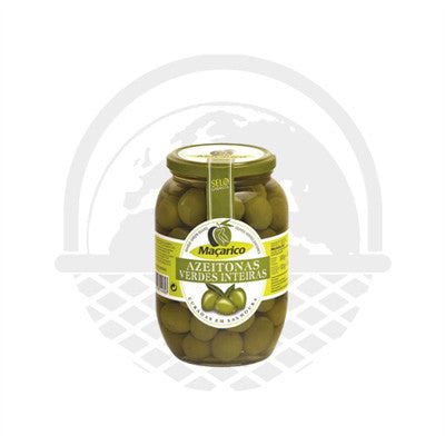 Olives Vertes Entières Macarico 520g - Panier du Monde