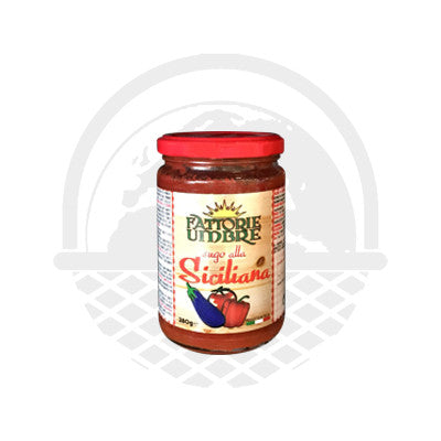 Sauce Sicilienne "Fattorie Umbre" 280g - Panier du Monde - Produits portugais,antillais,espagnols,américains en ligne