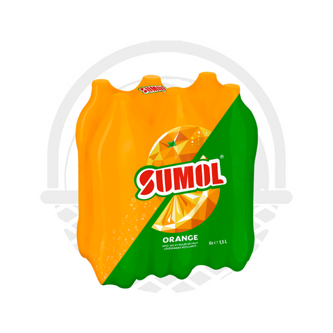 Sumol Orange Pack 6x1.5L boisson gazeuse - Panier du Monde - Produits portugais,antillais,espagnols,américains en ligne