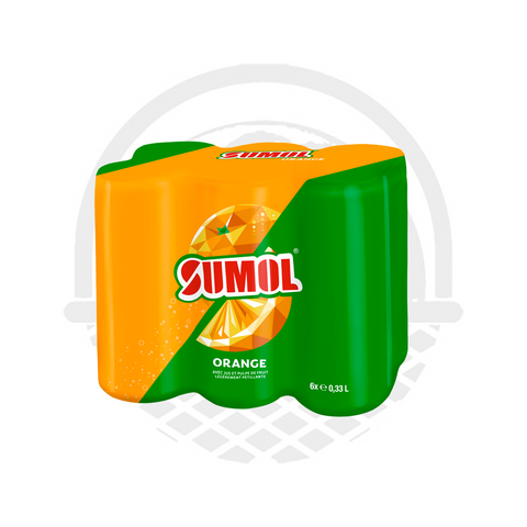 Canette Sumol Orange 6x33cl - Panier du Monde - Produits portugais,antillais,espagnols,américains en ligne