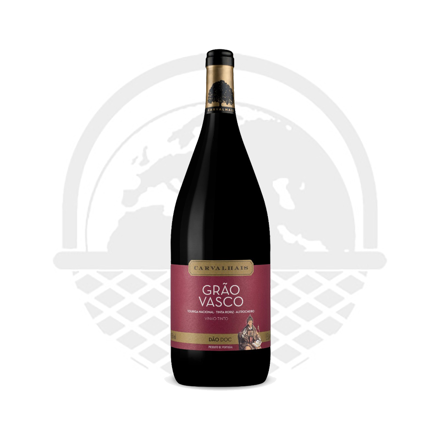 Vin Dao Grao Vasco Rouge 1,5L 12° - Panier du Monde - Produits portugais,antillais,espagnols,américains en ligne